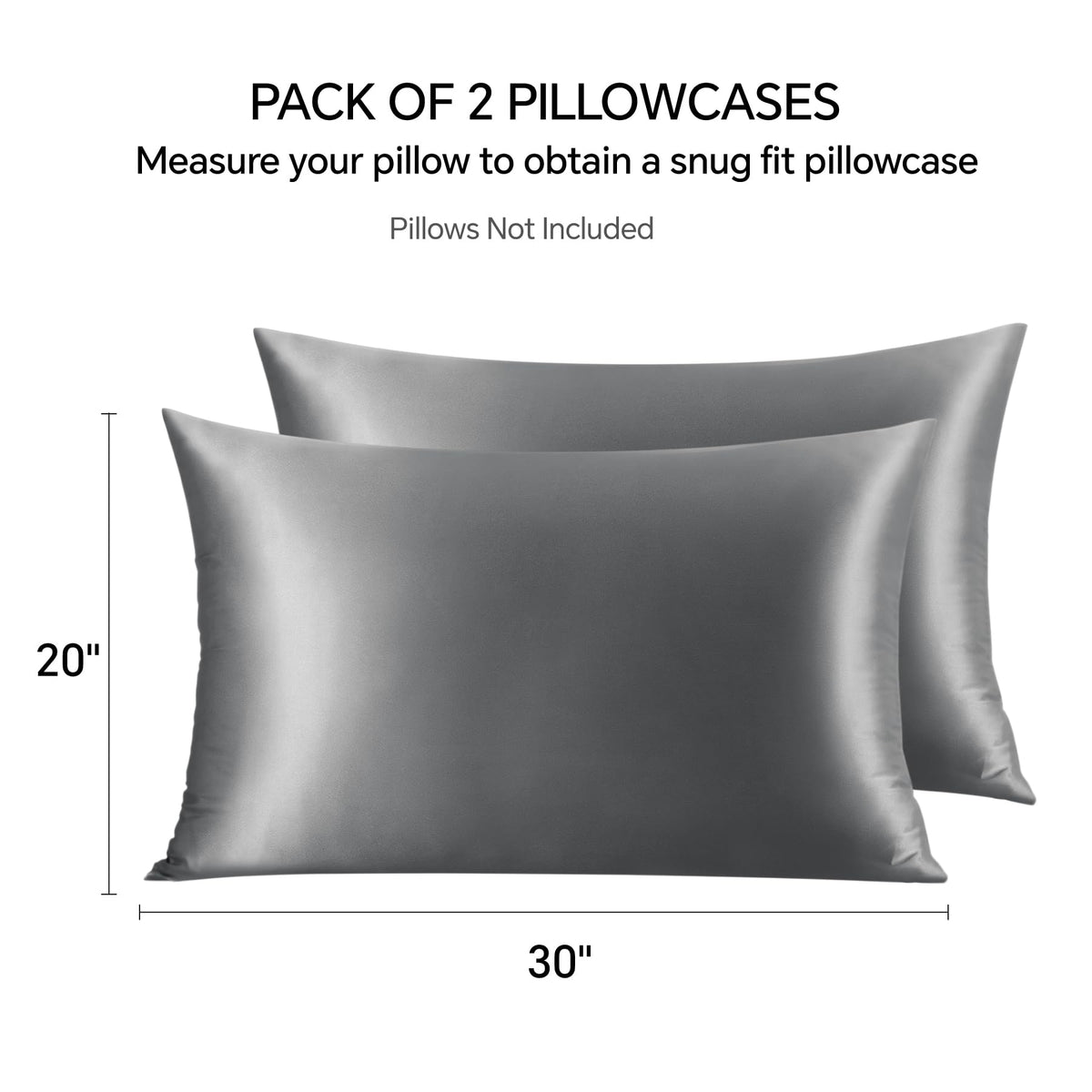 INFIIXSO hair-friendly silk pillowcase reduces friction for smoother waves.