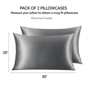 INFIIXSO hair-friendly silk pillowcase reduces friction for smoother waves.