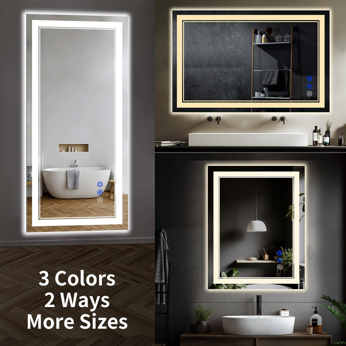 InfiniGlass 30x22 surface provides clear, detailed reflections