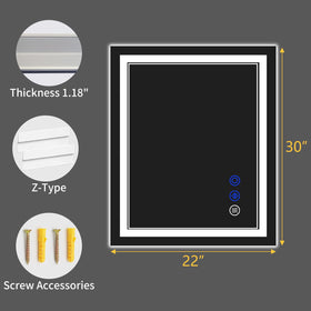 InfiniGlass setup ideal for grooming in bedrooms, bathrooms, dressing areas