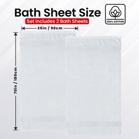 Infinitee Xclusives 35x70 inches towel demonstrates oversized coverage for adults.