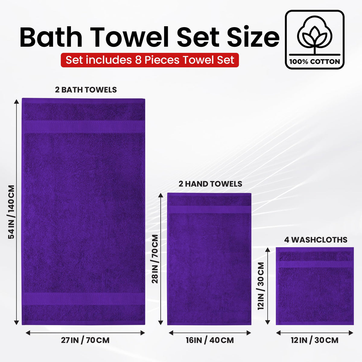 Infinitee Xclusives washcloths: gentle cleansing for face and hands.