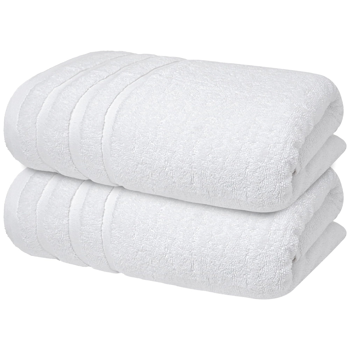 Infinitee Xclusives luxury bath towels set 2 plush and generously sized (27x54 inches).