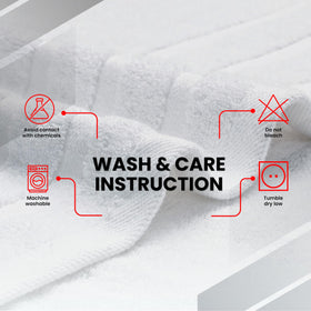Infinitee Xclusives machine-washable towels stay soft after many washes.