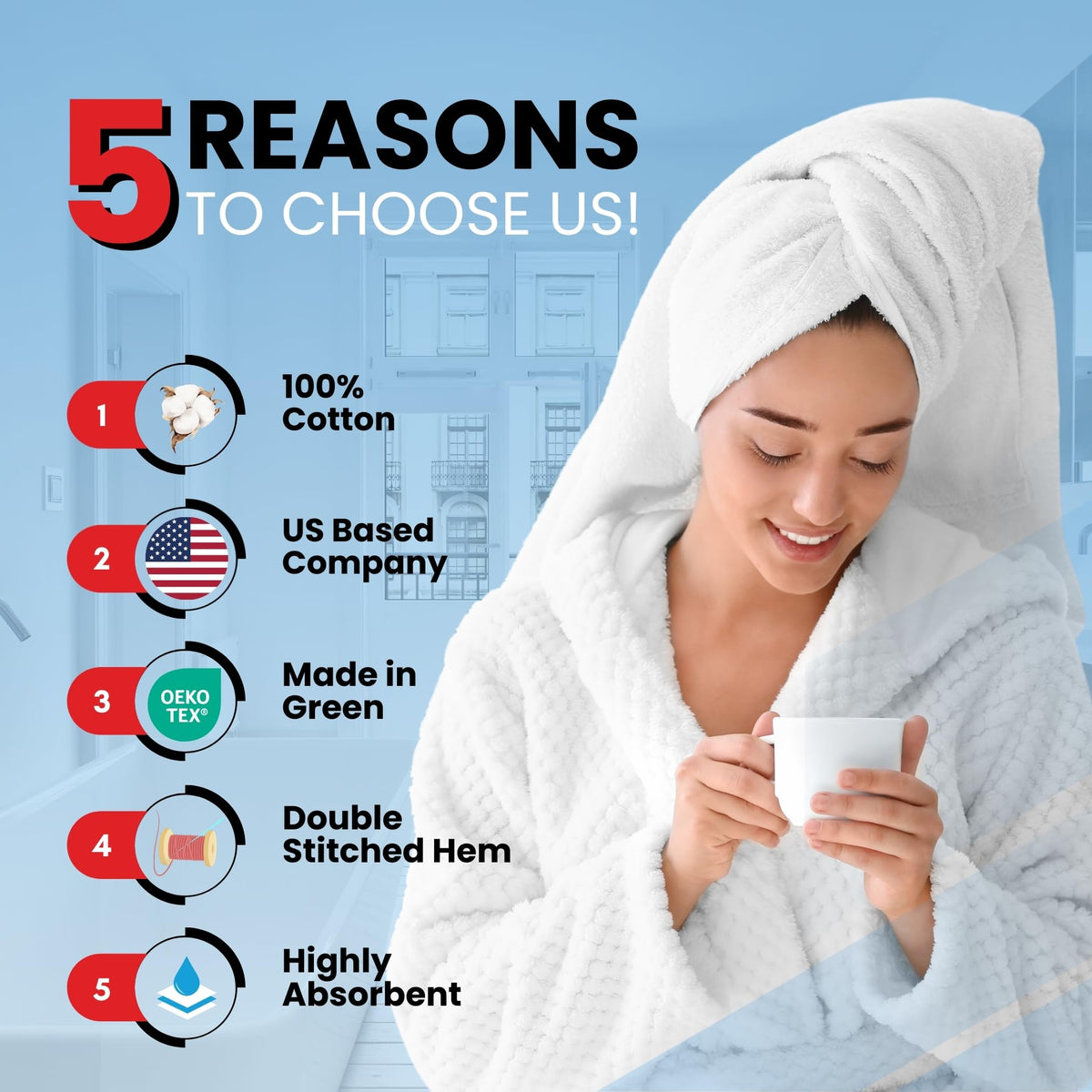 Infinitee Xclusives ribbed jacquard texture enhances absorbency and quick-dry performance.