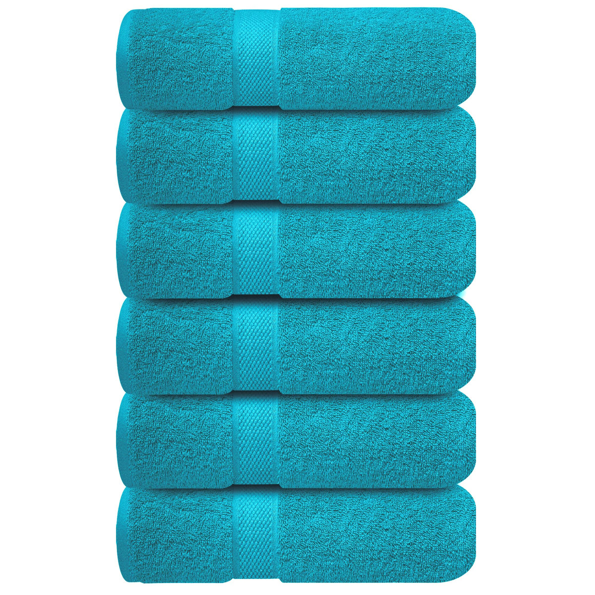 Infinitee Xclusives Teal Hand Towels versatile for gym, kitchen use