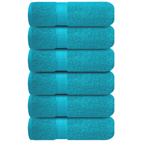Infinitee Xclusives Teal Hand Towels versatile for gym, kitchen use