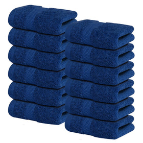 Infinitee Xclusives tranquil navy washcloth 13x13 for gentle cleansing