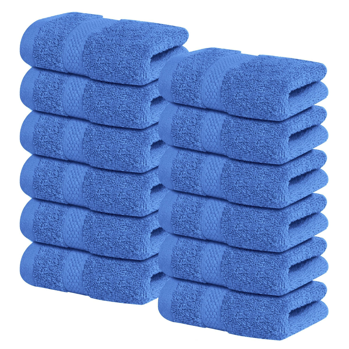 Infinitee Xclusives washcloths 13x13 pack12 soft and absorbent for daily use