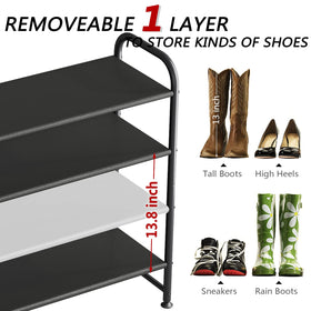 INGIORDAR bottom layer accommodates slippers for extra storage