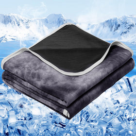 Inhand cooling blanket queen with front cooling nylon fabric keeps skin dry and cool