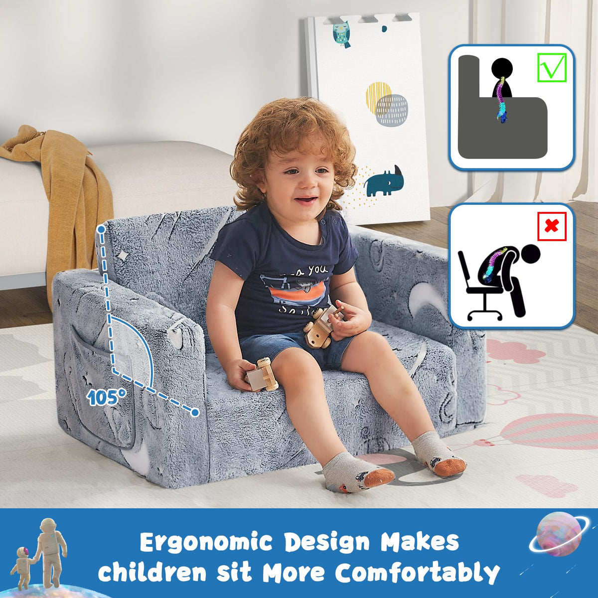 inhand toddler chair foam padded seat provides gentle support during play