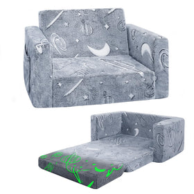 inhand toddler chair foldout couch in space pattern for cozy playtime
