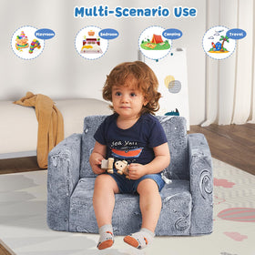 inhand toddler chair soft plush fabric keeps kids warm and secure