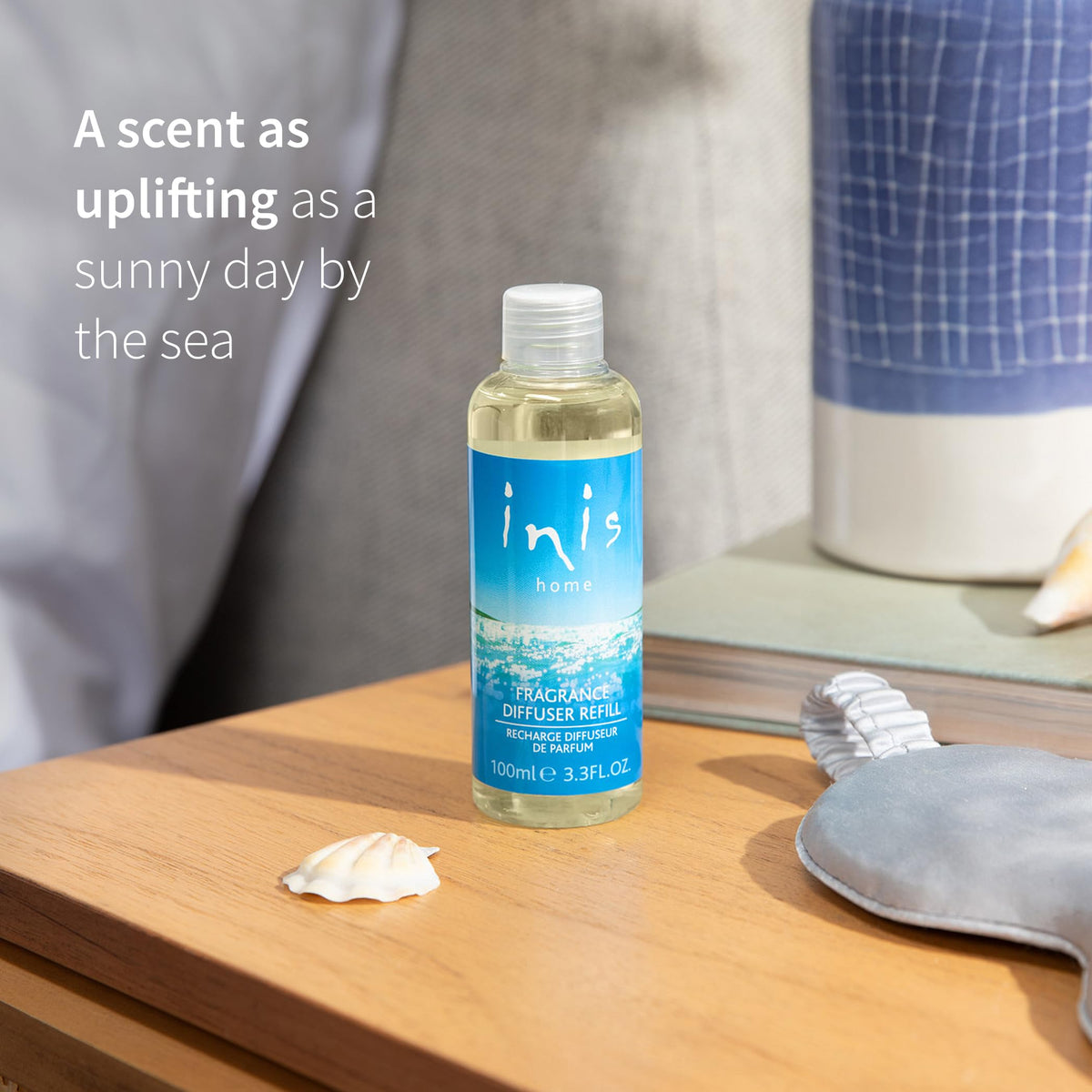 Inis eco-friendly packaging and marine life support appeal to conscious shoppers.