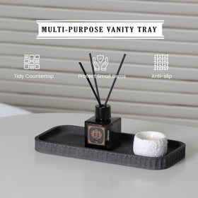 INIUNIK countertop organization with the full 6-piece set in view.