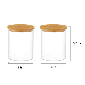 Hair ties and small items stored in INIUNIK jars