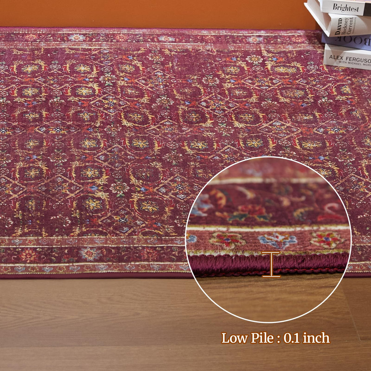 Inlume pet-friendly durable rug resists stains and handles daily life.