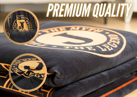 InnoBeta Legend Initial Plush Throw close-up fabric texture and plush softness