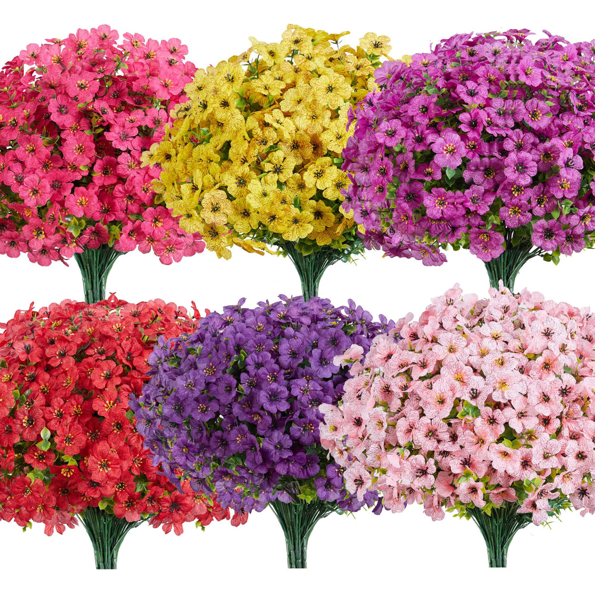 InnoGear artificial flowers outdoors daisies collection adds vibrant color to porches and gardens