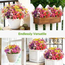 InnoGear artificial flowers outdoors realistic detail elevates indoor or outdoor spaces