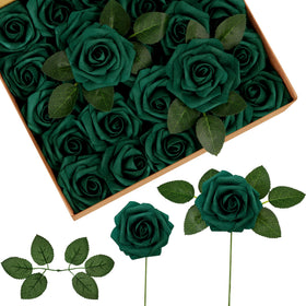 InnoGear artificial roses set of 50 for vibrant centerpieces