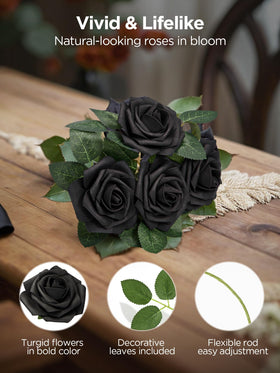 InnoGear flexible rose stems for bending and custom arrangements