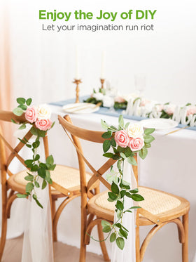 InnoGear hyper-realistic petals with 3.15-inch heads create a natural floral look.
