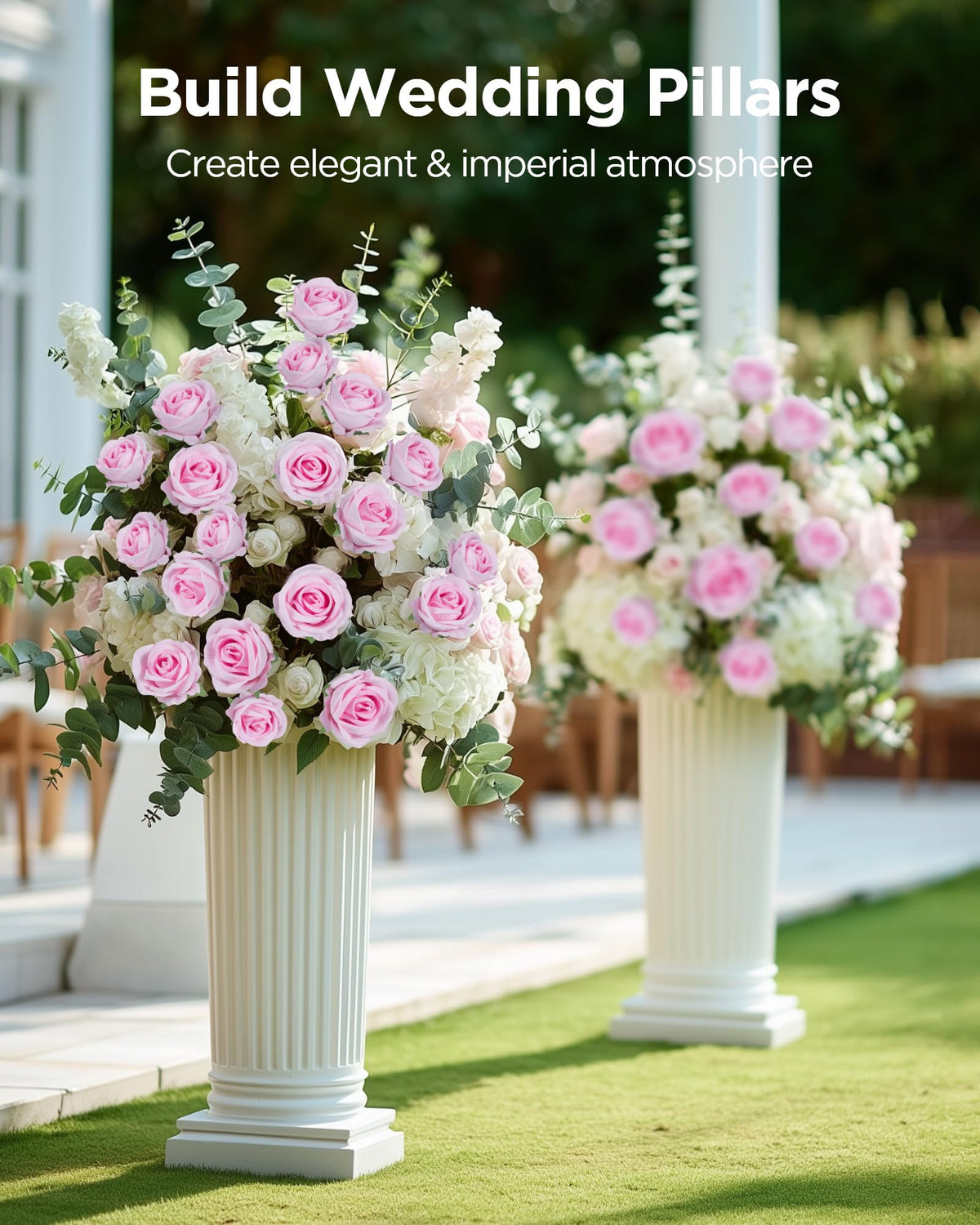 InnoGear long-stem roses for dramatic centerpieces and pro-grade display.