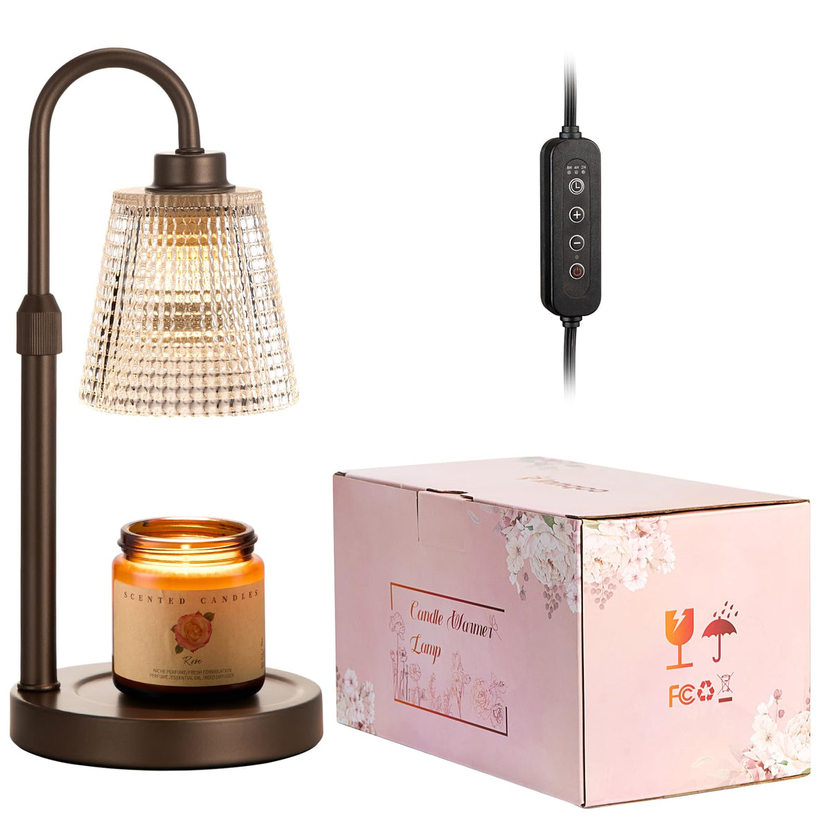 Innqoo Brown Candle Warmer gift-ready box suits gifting occasions.