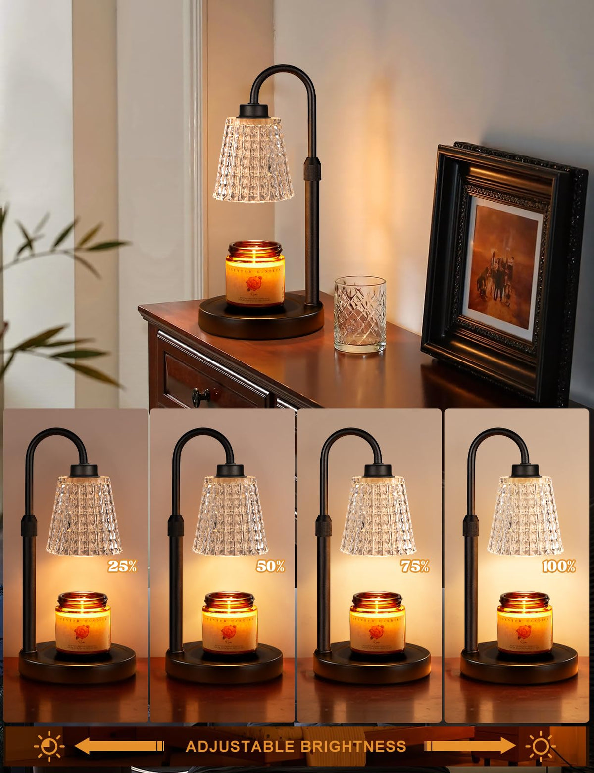 Innqoo dimmable warmer with timer enables customizable fragrance release