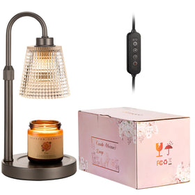 Innqoo gray candle warmer makes a thoughtful gift for home lovers.