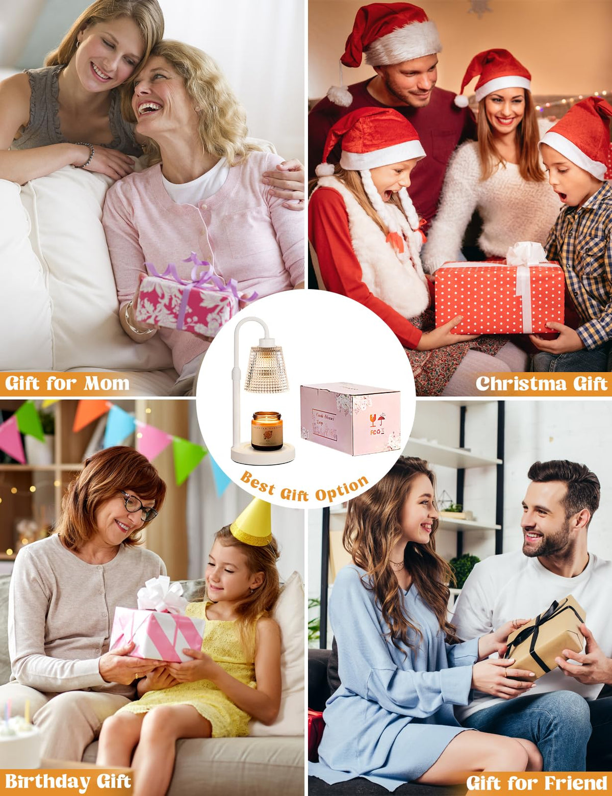 Innqoo candle warmer enhances office or bedroom decor with soft light
