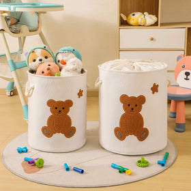 INough nursery storage for toys and blankets, a versatile solution.