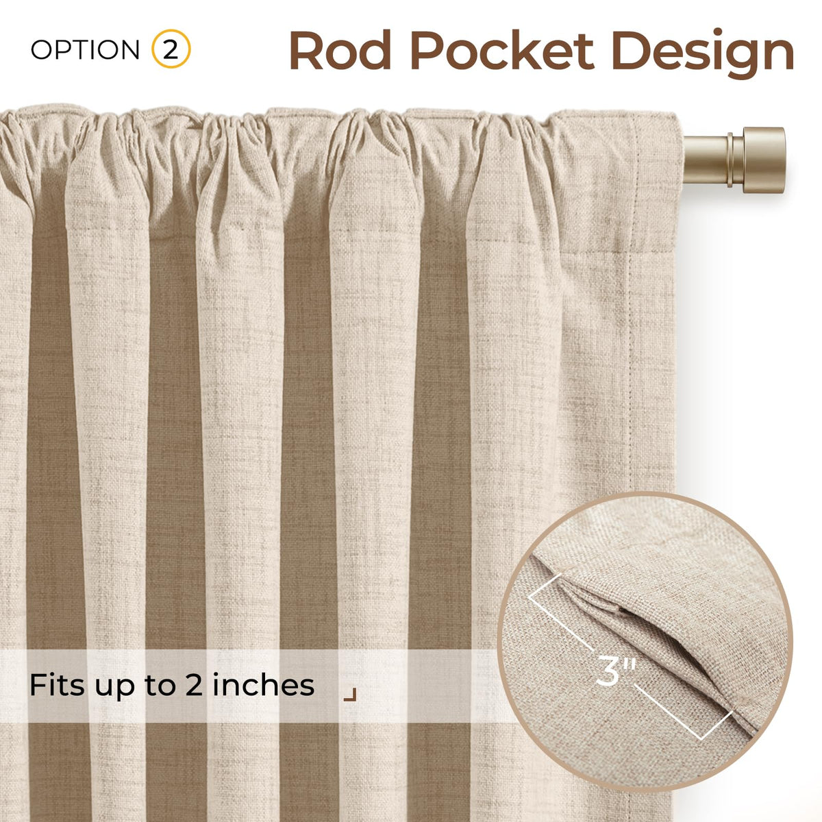 INOVADAY bedroom setup display—modern rustic style and privacy
