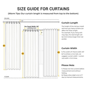 INOVADAY beige light-blocking curtains ideal for soothing spaces