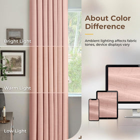 INOVADAY 50x84 inches panels suit medium to large windows with cohesive drape