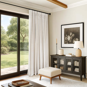 INOVADAY clip rings included to support versatile hanging and pleat options.