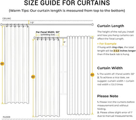 INOVADAY machine washable curtains for easy care and refresh