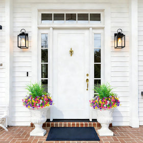 INQCMY greenery leaves create lush filler for any outdoor arrangement.