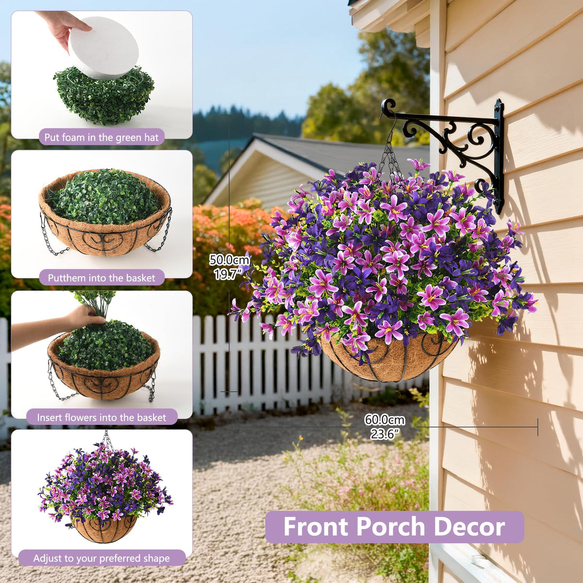 INQCMY bendable stems enable custom planters and baskets.