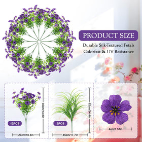 INQCMY bendable stems enable easy DIY daisy arrangements for windows or planters.