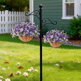 INQCMY bendable wire stems for easy shaping in planters and baskets