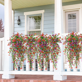 INQCMY daisy planter arrangement for patio or balcony.