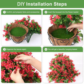 INQCMY full assembly and size guidance helps plan porch or balcony décor.