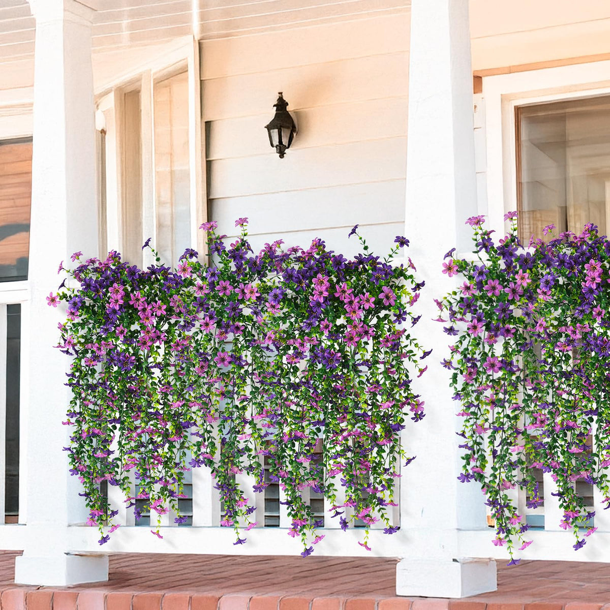 INQCMY maintenance-free flowers for outdoor spaces, vivid color in any weather.