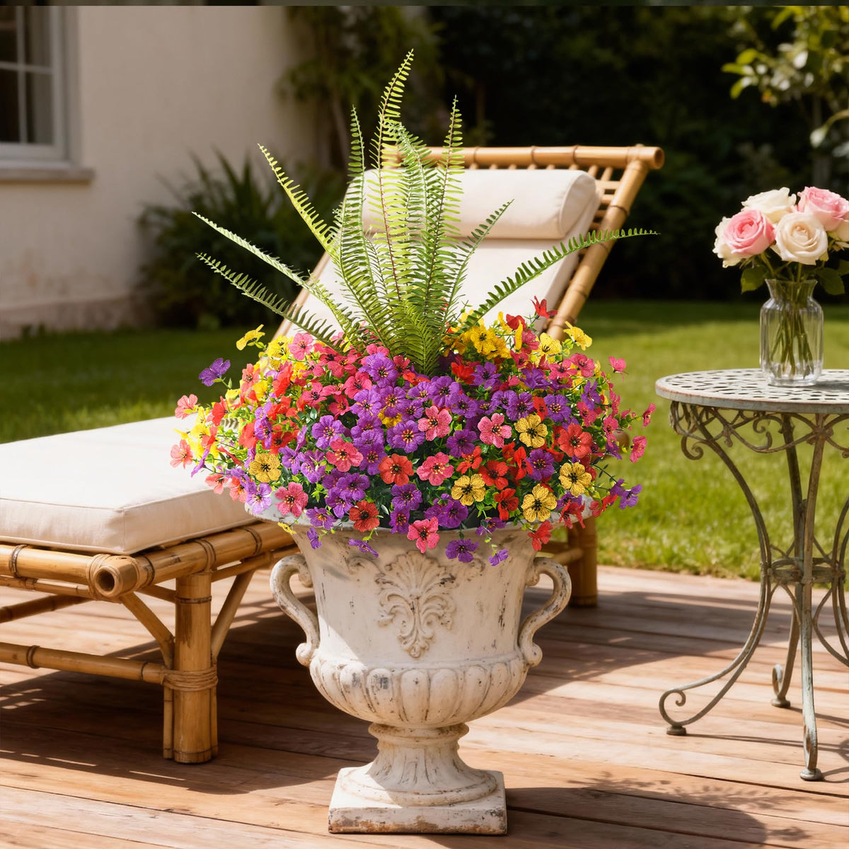 INQCMY outdoor-ready decor setup for patios, balconies, and living spaces.
