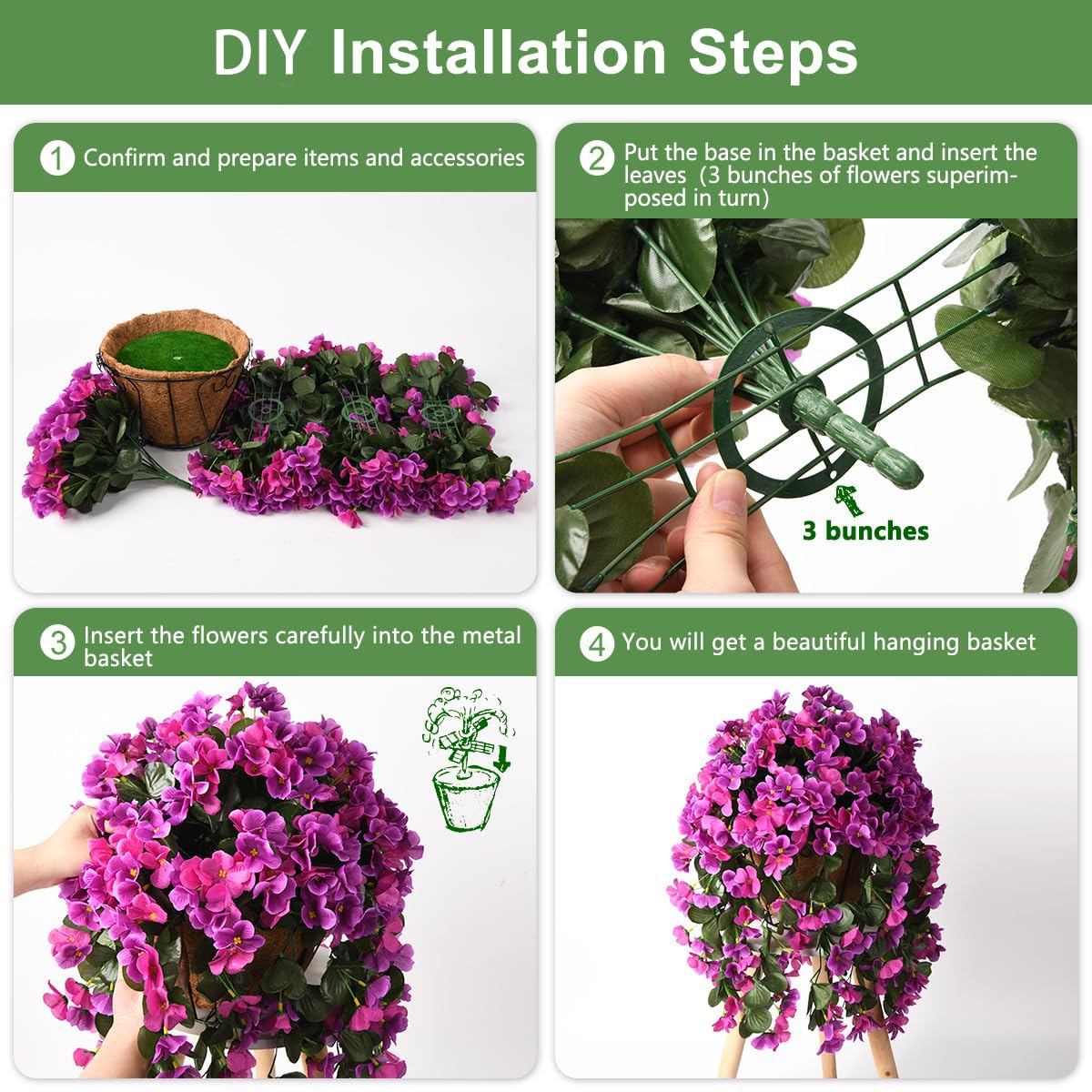 INQCMY ready-to-hang outdoor decor for porch and balcony spaces.