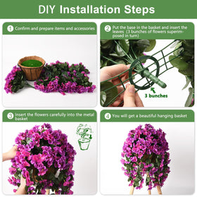 INQCMY ready-to-hang outdoor decor for porch and balcony spaces.