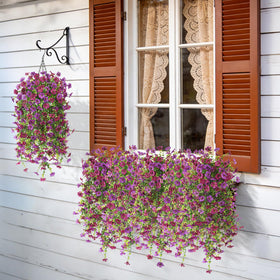 INQCMY spring-ready basket enhances porches, gardens, and balconies.